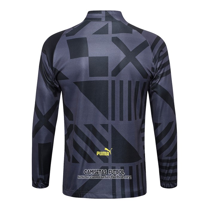 Chaqueta del Borussia Dortmund 2022/2023 Negro y Gris